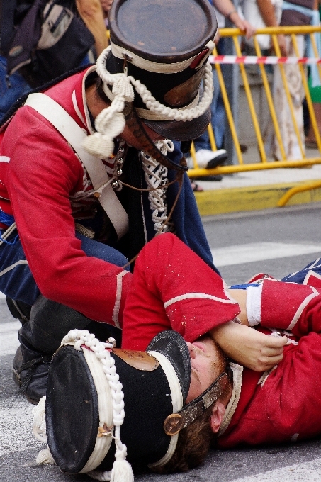 Person kleidung festival spanien