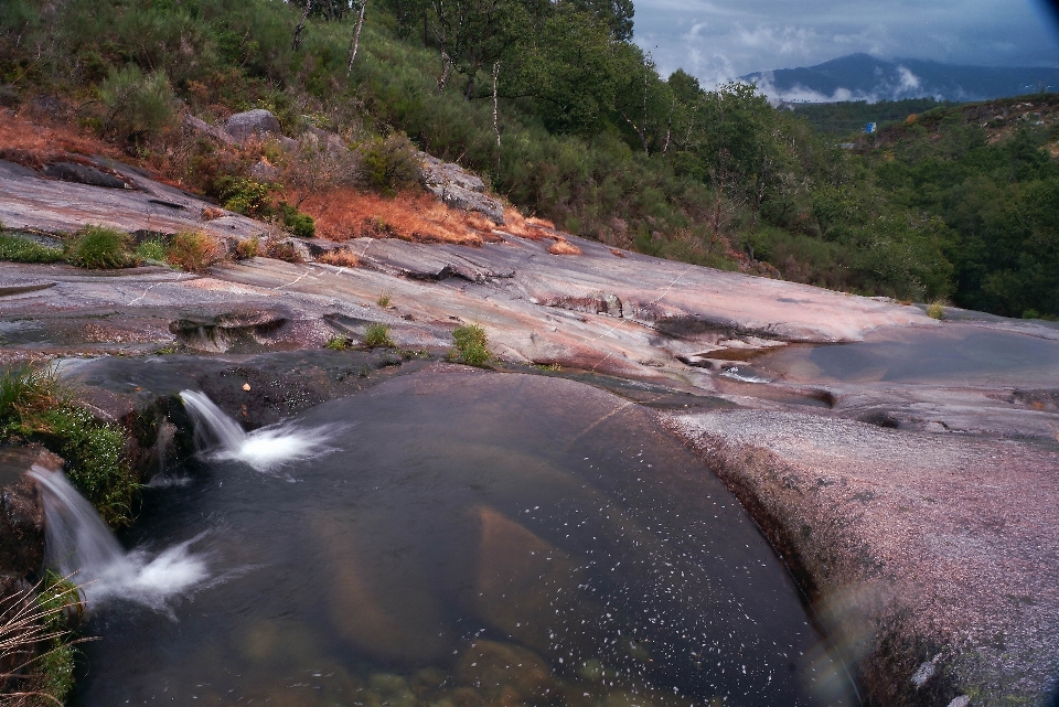 Paesaggio acqua cascata natura selvaggia
