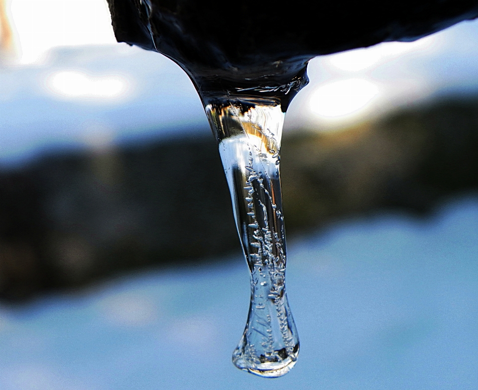 Eau nature neige hiver