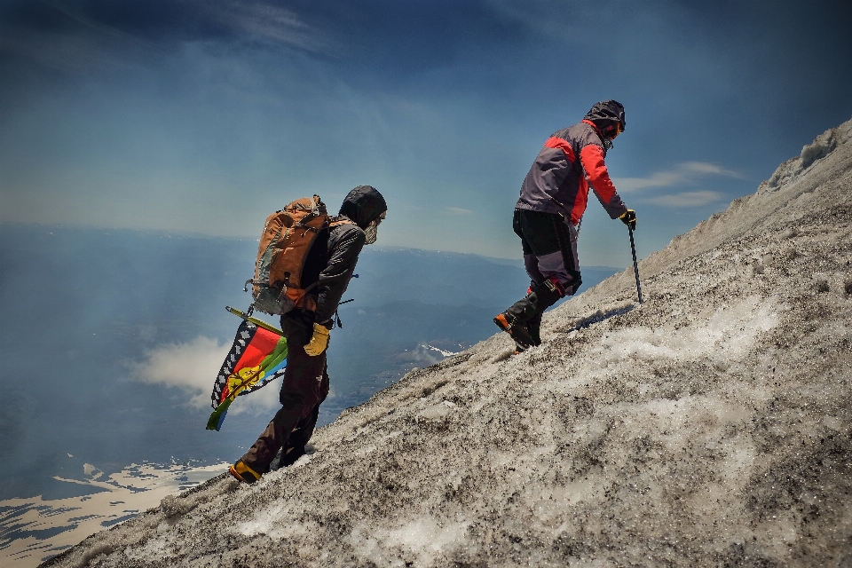 Berg schnee abenteuer gebirge
