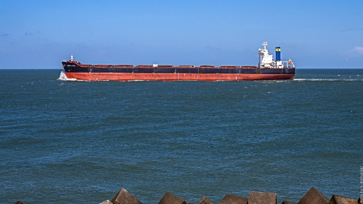 Sea coast ocean ship Photo