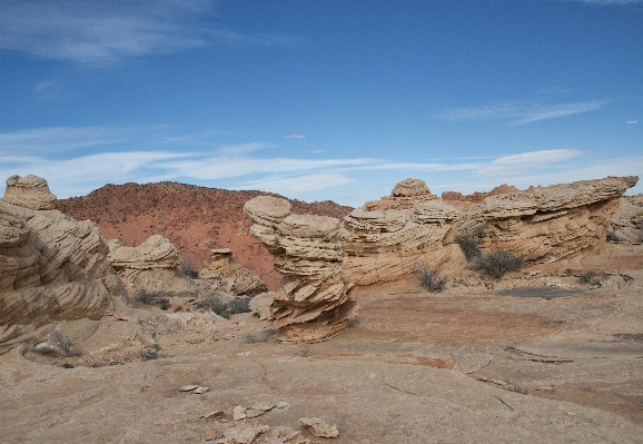 Landscape rock desert valley Photo