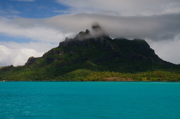 Sea coast ocean mountain Photo