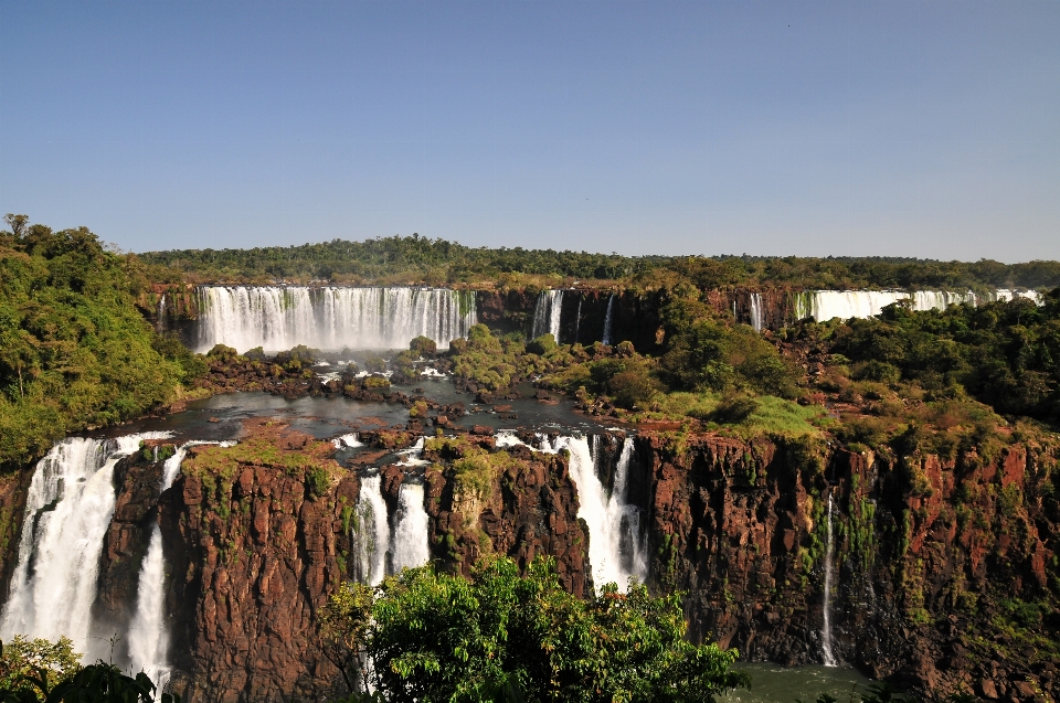 Wasser wasserfall cliff park