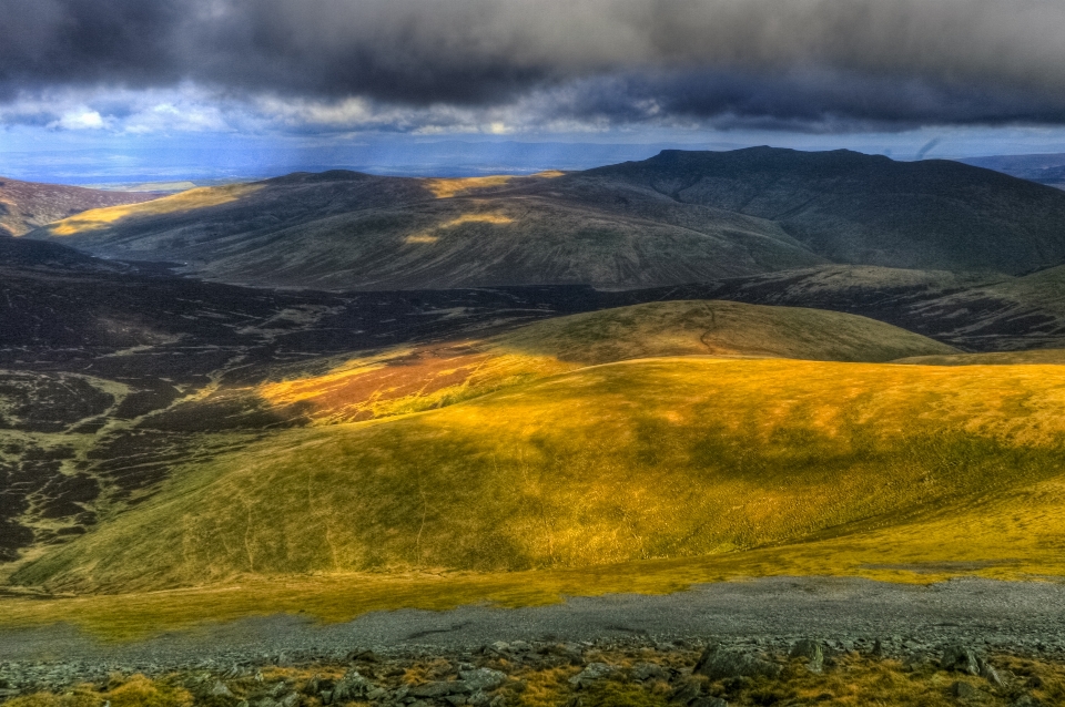 Paisaje naturaleza horizonte desierto
