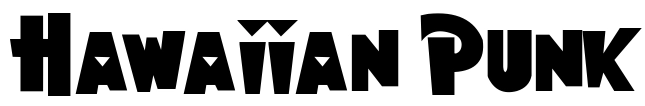 Hawaiian Punk Font