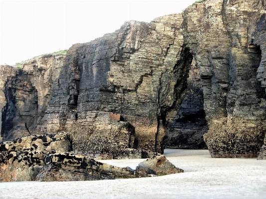 Coast rock formation cliff Photo