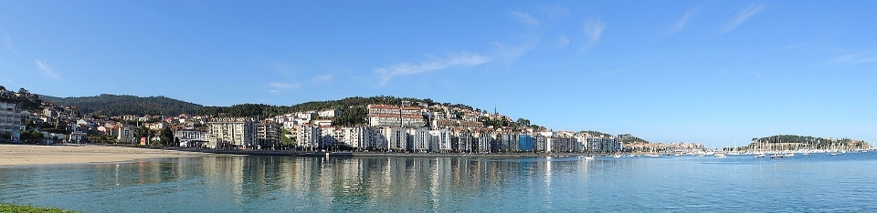 Spiaggia mare oceano panorama