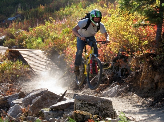 Landscape trail adventure bicycle Photo