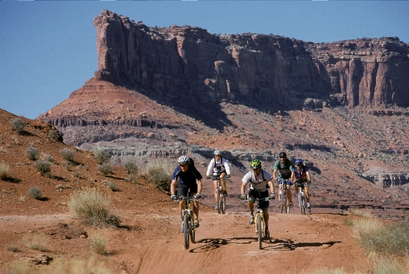 Landscape rock walking mountain Photo