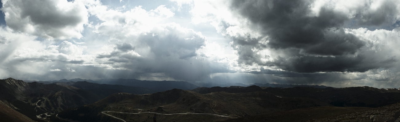 Wolke panorama sommer wetter Foto