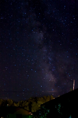 空 夜 星 雰囲気 写真