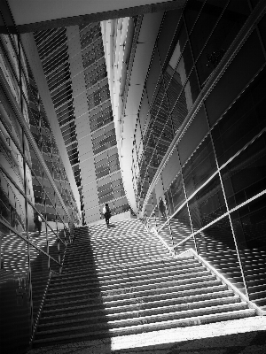 Photo Créatif lumière noir et blanc
 architecture