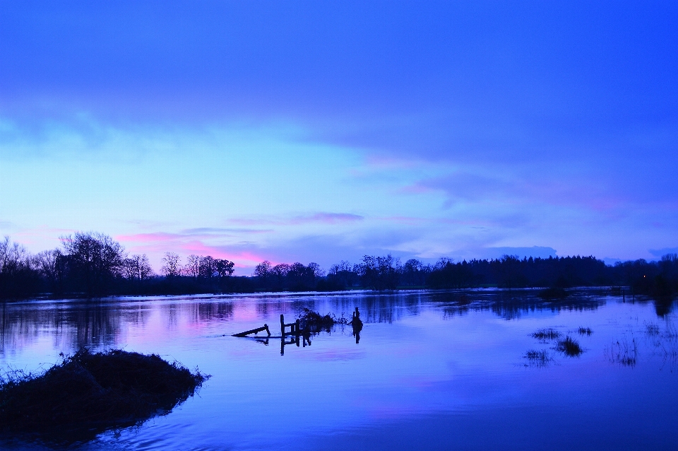 Agua nube cielo amanecer