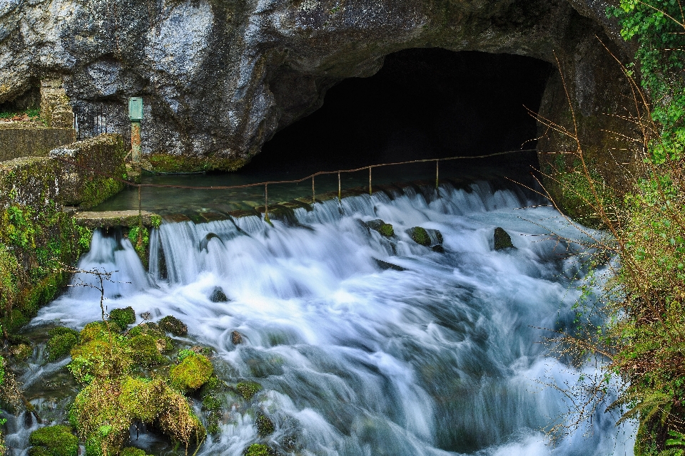 Water waterfall river stream