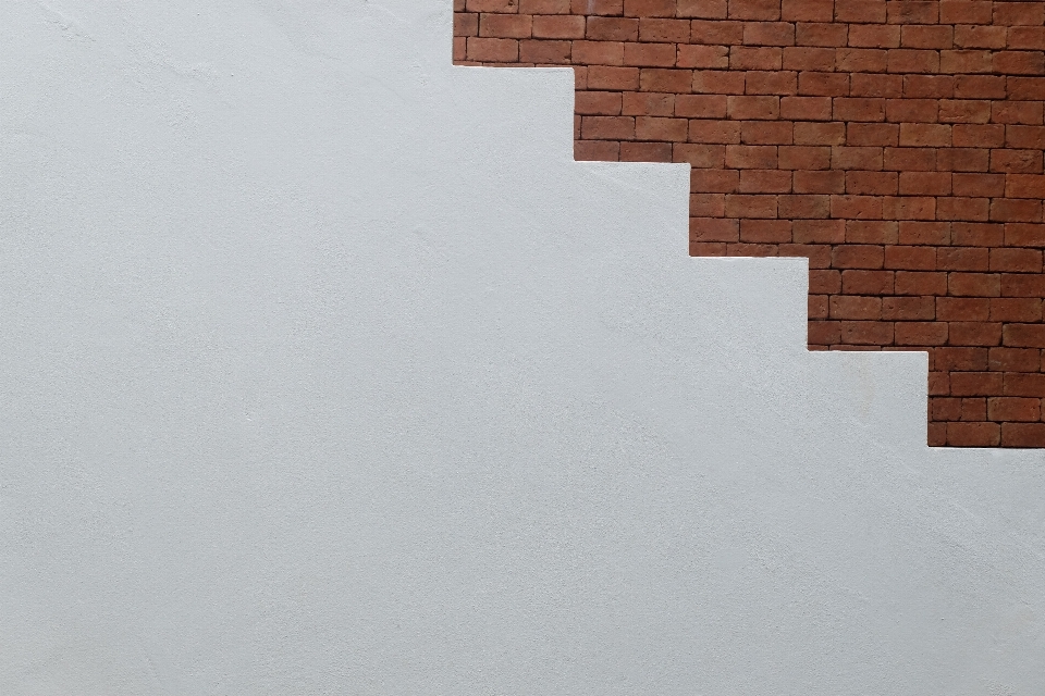 Architecture wood white stair