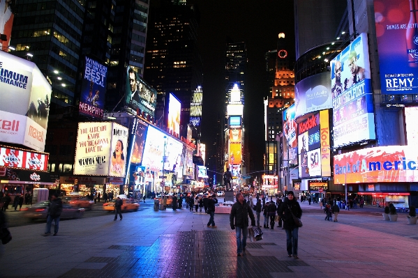 Pedestrian road street night Photo