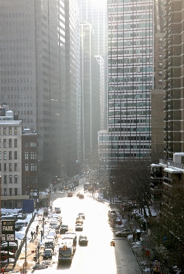 Photo Neige architecture pont ligne d'horizon