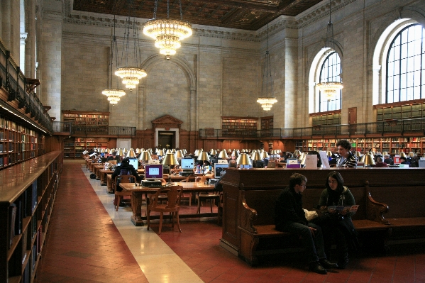 Foto Auditorium
 nyc
 newyork
 perpustakaan