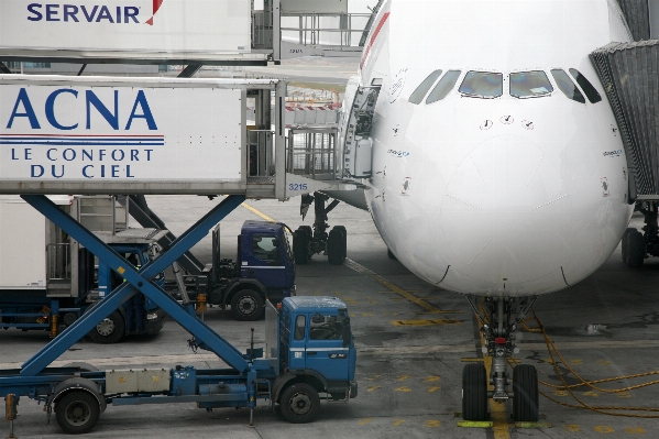 パリ 空港 飛行機 航空機 写真