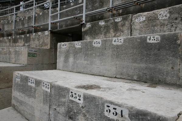 Wall france material bleacher Photo