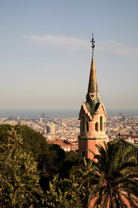 Architettura edificio torre parco