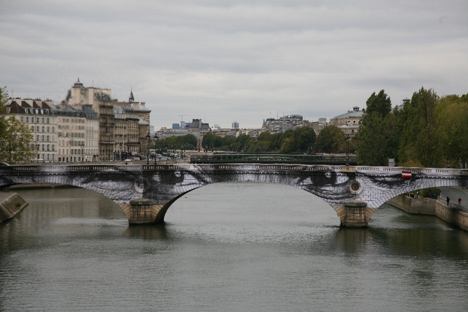 Acqua ponte parigi fiume