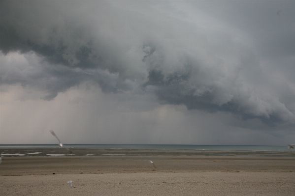 Sea cloud wave wind Photo