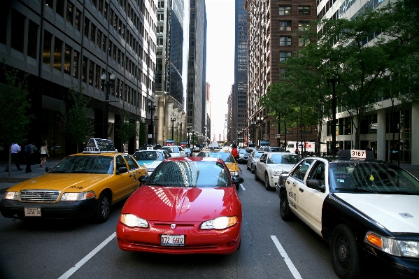 Pedestrian architecture road traffic Photo