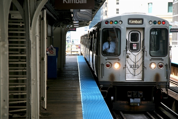 Train metro transport vehicle Photo