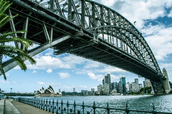 Bridge overpass walkway cityscape Photo