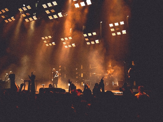 Foto Música guitarra multidão show