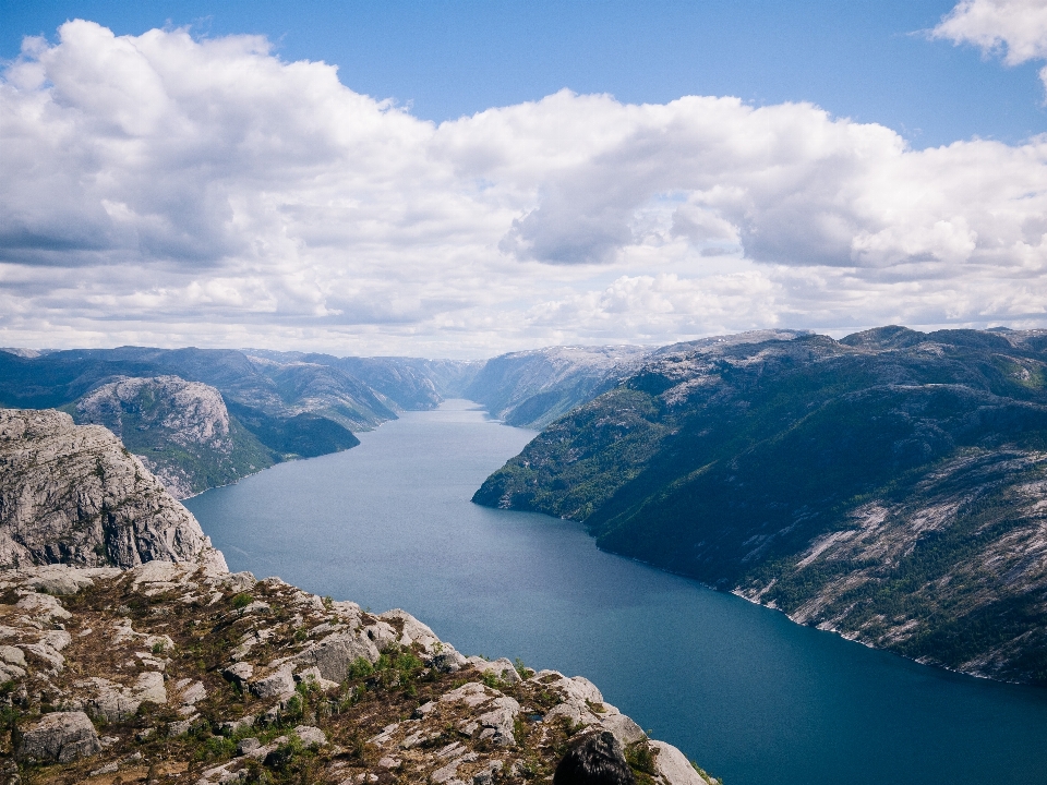 Paysage mer côte eau