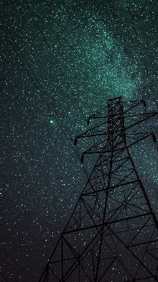 Sky night star atmosphere Photo