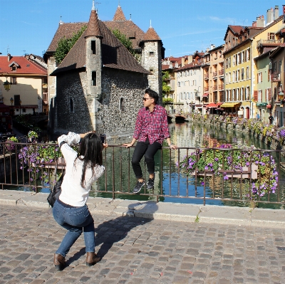 Water outdoor people road Photo