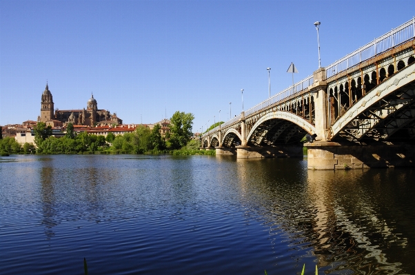 Water bridge river cityscape Photo