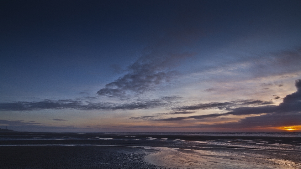 Beach landscape sea coast