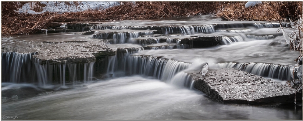 Water waterfall brook ice Photo