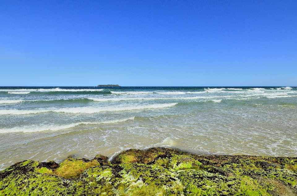 Playa mar costa arena