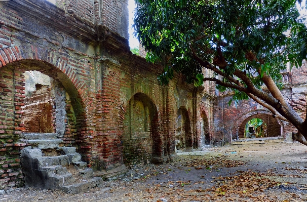 Town alley village arch Photo