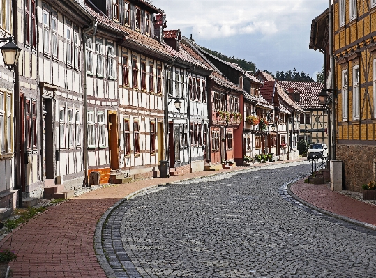 Architecture road street town Photo