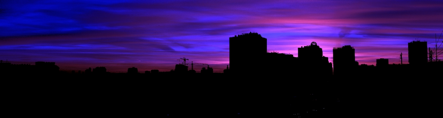 Landscape horizon sky sunrise Photo