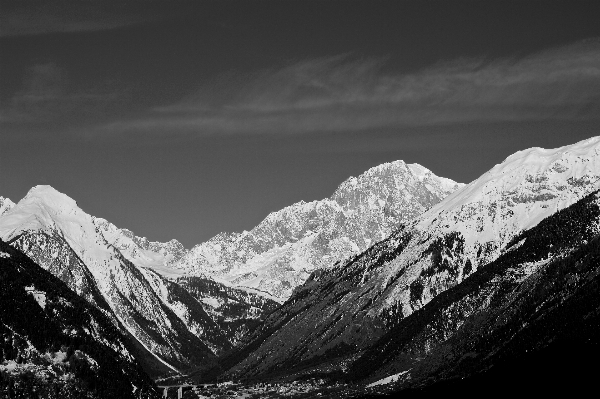 Landscape nature mountain snow Photo