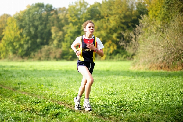 Person girl sport meadow Photo