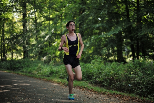 Person bokeh running run Photo