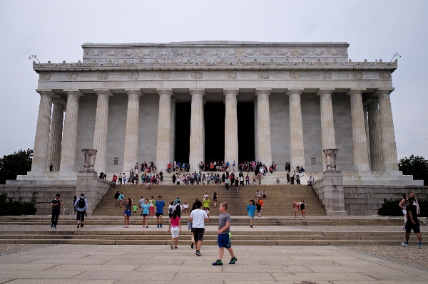 Foto Arsitektur struktur istana monumen