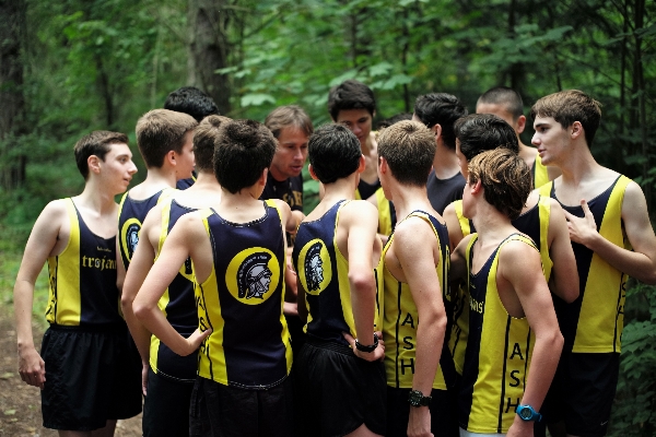 People running country cross Photo