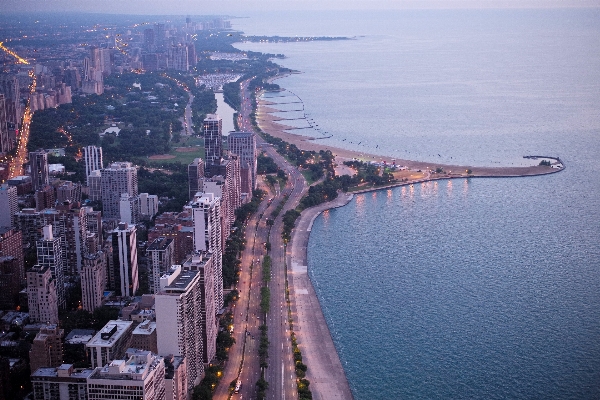 Beach coast horizon open Photo