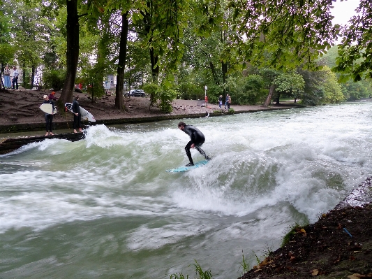 Foto Acqua fiume viaggio surfista