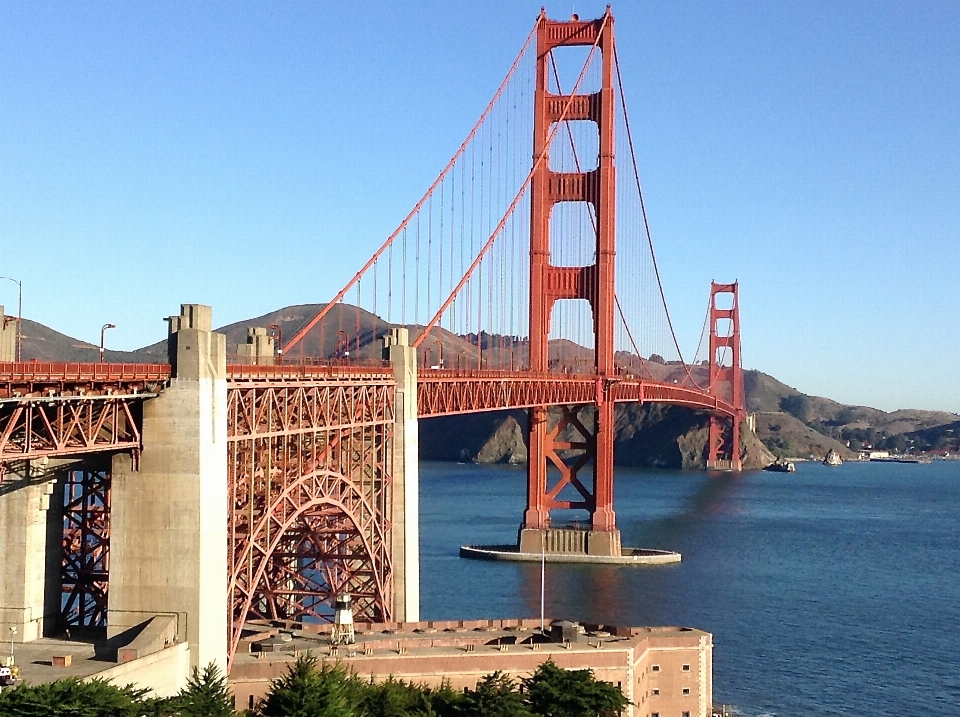 Bridge landmark sanfrancisco goldengatebridge